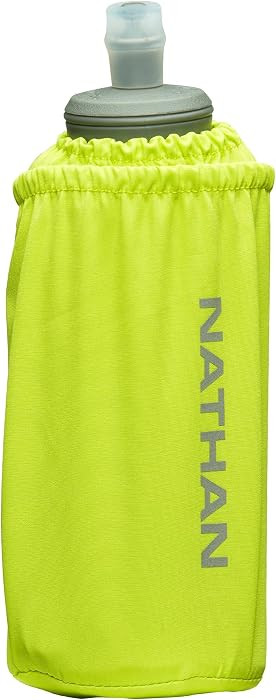 Nathan Handheld Soft Flask 18oz - Exo-Draw Insulated Collapsible Bottle - Grip-Free Strap & Rigid... | Amazon (US)