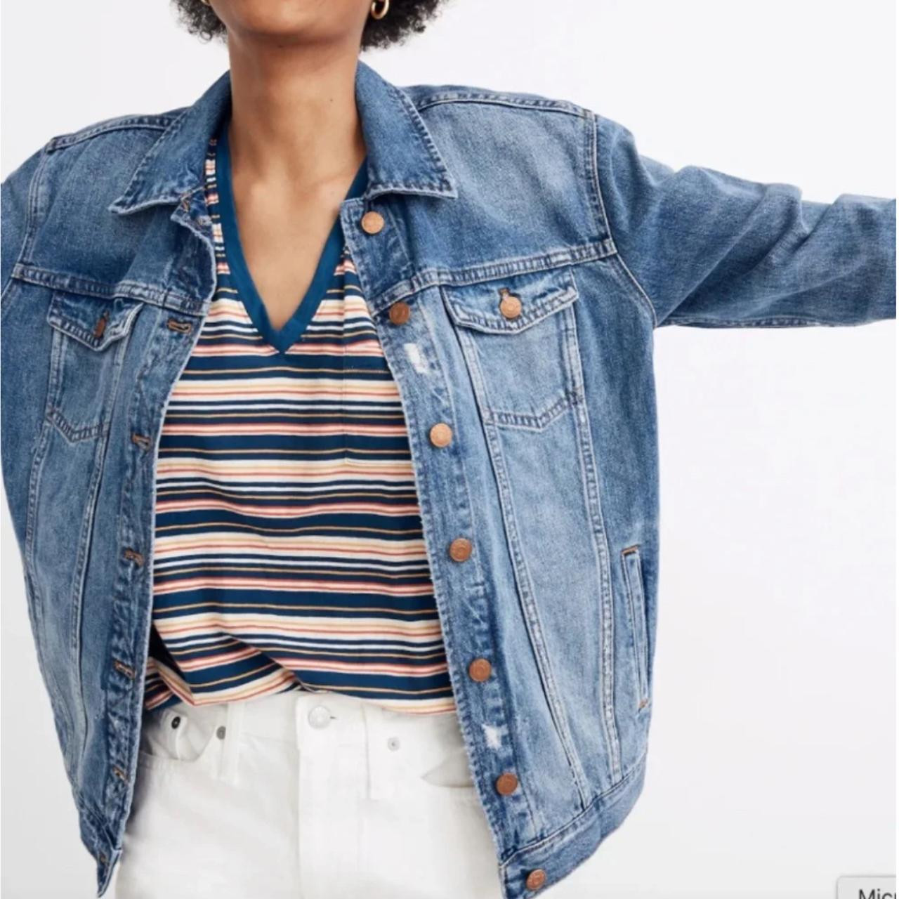 Madewell Oversized Denim Jacket

Excellent... | Depop US