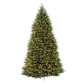 Home Accents Holiday 12 ft Dunhill Fir Pre-Lit Artificial Christmas Tree with 1500 Warm White Min... | The Home Depot