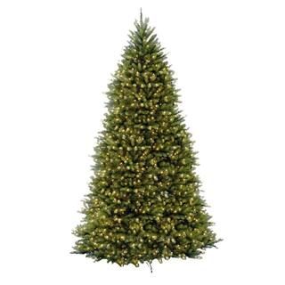 12 ft Dunhill Fir Pre-Lit Artificial Christmas Tree with 1500 Warm White Mini Lights | The Home Depot