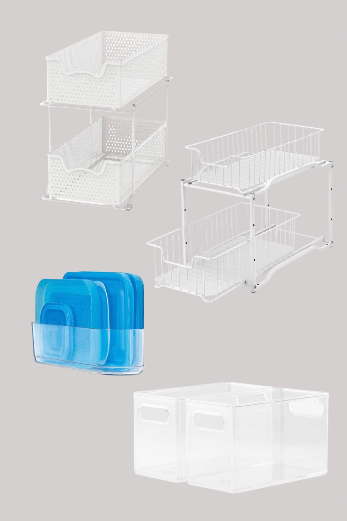 Simple, affordable, effective, under cabinet or under sink organization.

#LTKfamily #LTKhome #LTKunder50