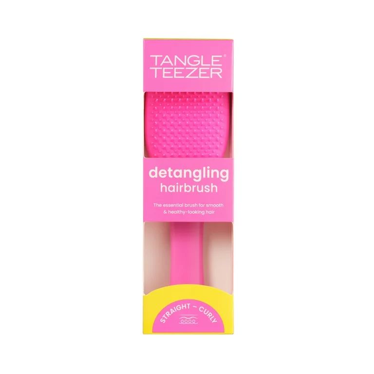 Tangle Teezer Detangling Hair Brush For Wet & Dry Hair, Pink | Walmart (US)