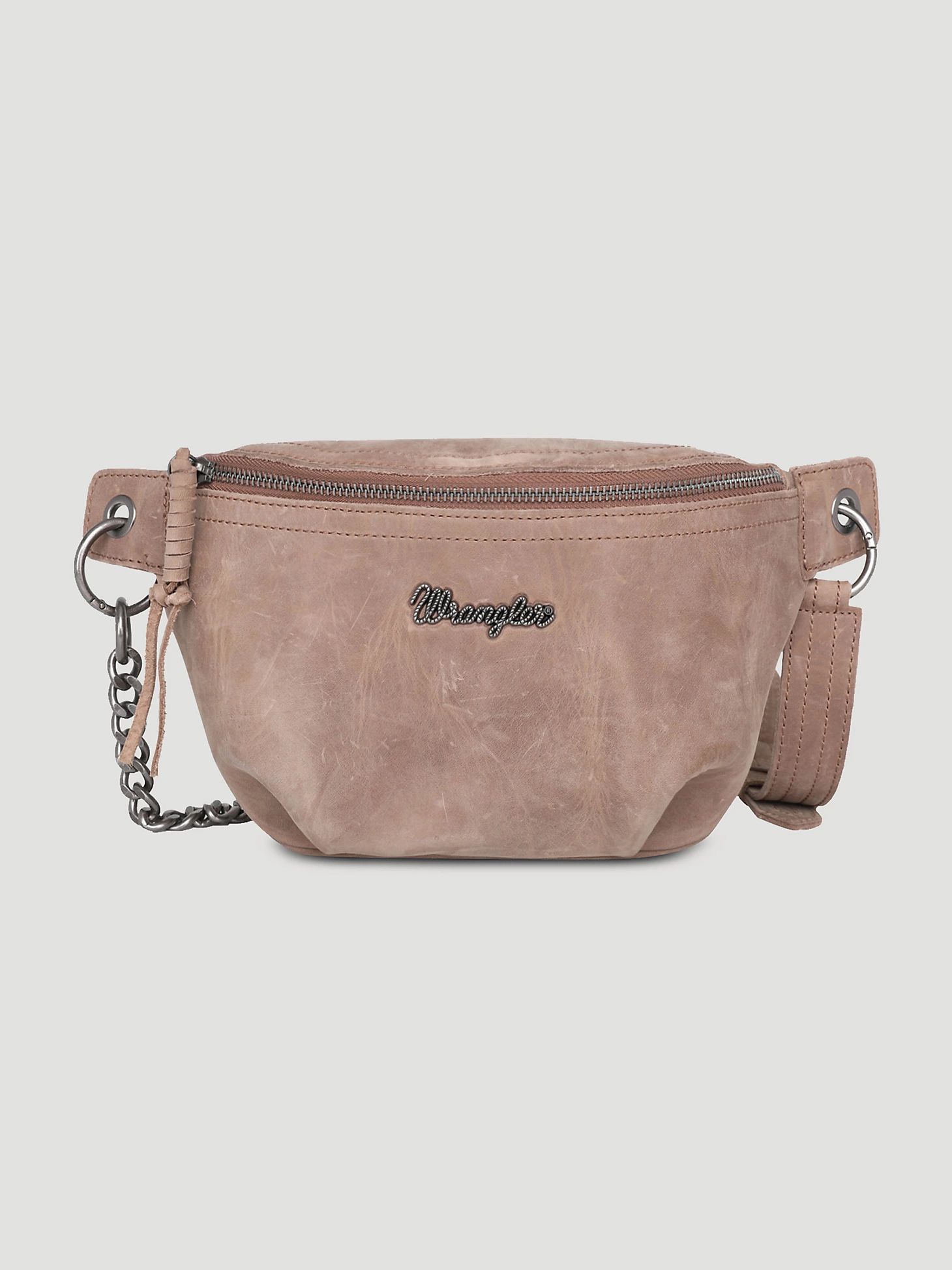 Women's Leather Bum Bag in Brown | Wrangler