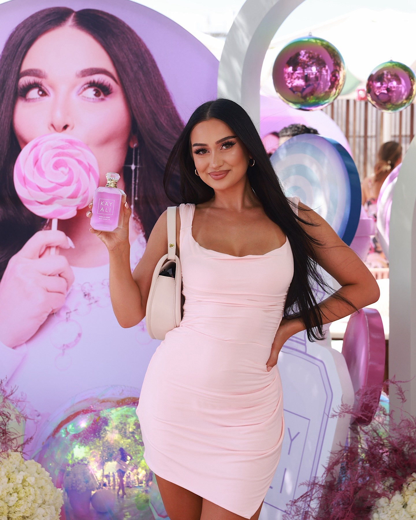 the sweetest day ever w/ @kayali & @monakattan 🍬🍭💜 Celebrating the launch of Vanilla Candy Rock Sugar with Mona and the Kayali team was truly a dream come true!!

I’ve dreamed of attending a beauty brand event since I was 13 years old and first started my YouTube channel. If you would have told me my first ever event would be with one of my absolute favorite brands, I would not have believed you!! I have been a huge supporter of Mona since before 2018 and have always looked up to her as such a beautiful, strong, and classy middle eastern woman in the beauty industry. To have had the chance to meet and chat with her was so surreal. Thank you thank you thank you to the Kayali team for inviting me to such an amazing event, I will never get over this day 💜 
——————————————————-
#liveyoursweetestfantasy #kayali #kayaliperfume #vanillacandyrocksugar #beautyevent #microinfluencer #influencerevent #beauty #summerfragrance #kayalievent #monakattan #hudabeauty #sweetfragrance 
—————————————————
Kayali, vanilla candy rock sugar, perfume, fragrance, beauty event, miami, miami influencer, influencer event, microinfluencer, huda beauty, Kayali event, Mona Kattan, launch party, sweet fragrance, summer fragrance

#LTKStyleTip #LTKBeauty #LTKShoeCrush