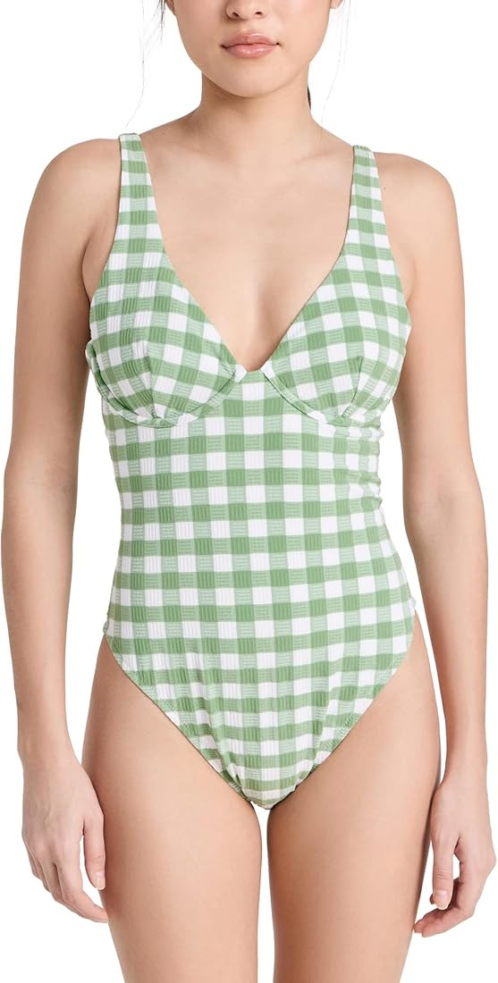 Madewell Women's Taylor Underwire One Peice Swimsuit | Amazon (US)