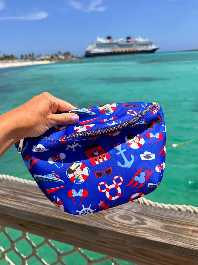 Disney Cruise Fanny Pack High Quality Disney Cruise Line Fanny. Nylon Disney Cruise Waist Bag-Cas... | Etsy (Global)