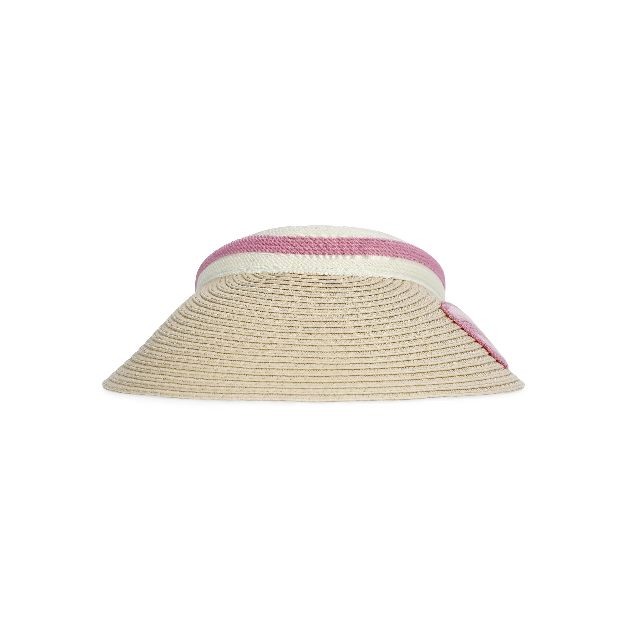 No Boundaries Straw Visor, Women's, Pink Shell | Walmart (US)