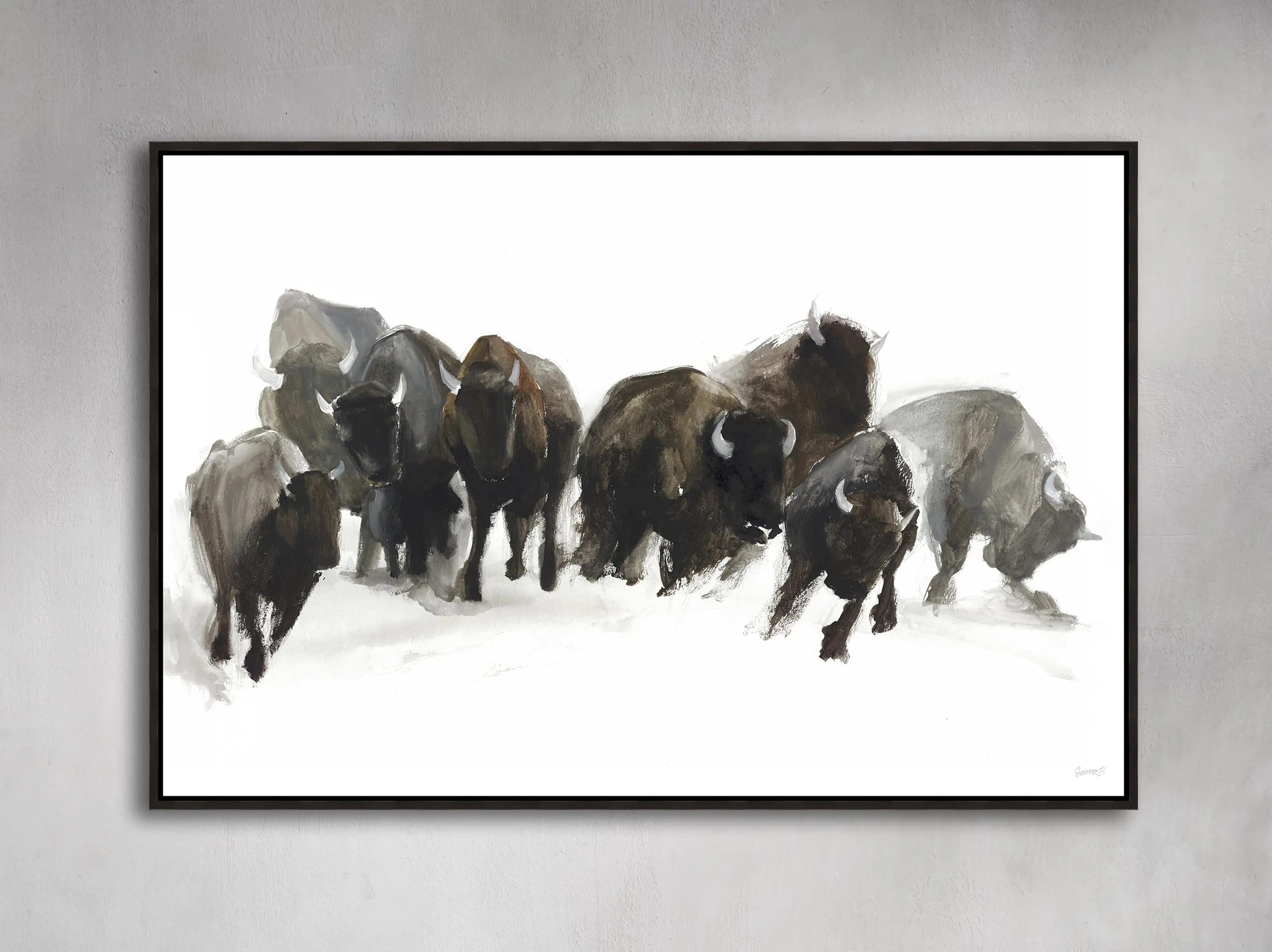 Gathering Framed Print | Arhaus