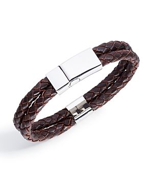 Jan Leslie Double Braided Leather Bracelet | Bloomingdale's (US)