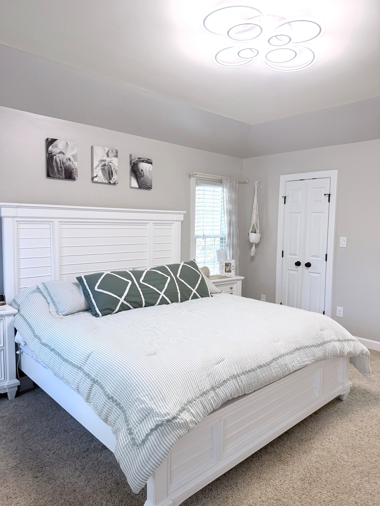 Seriously the softer cutest comforter I've ever owned. Marshalls for the win 🤍

Super pretty bright LED light is from Amazon. Our bedroom set is from rooms to goggle. It is the Hilton head style set

#LTKdayinmylife #LTKselfcare #LTKHome