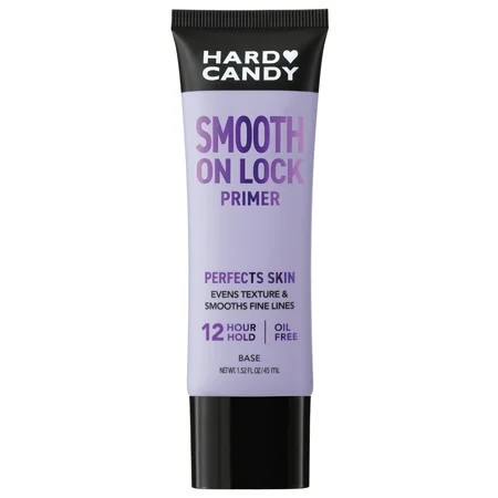 Hard Candy Smooth On Lock Silicone-Based Oil-Free Face, Primer, 12-Hour Hold | Walmart (US)