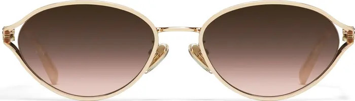 QUAY Formal Affair 55mm Round Sunglasses | Nordstrom | Nordstrom