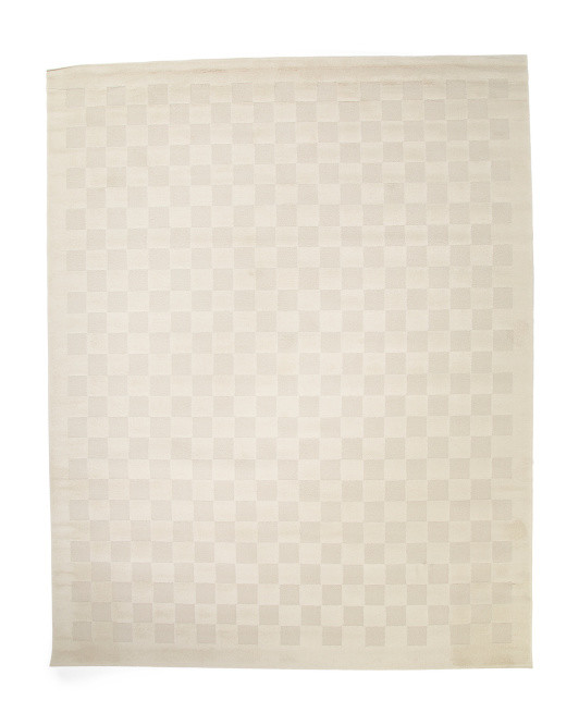 Made In Turkey 8x10 Checkered Area Rug | TJ Maxx
