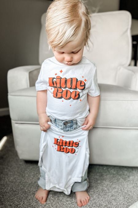 Old Navy matching holiday/Halloween sets for the whole family 🎃 Sloane and her baby brother are ready to be adorable next month!

matching sets, family matching, Halloween clothes, holiday clothes, holiday tees, Halloween kids, Halloween baby, Halloween toddler

#LTKSeasonal #LTKbaby #LTKkids