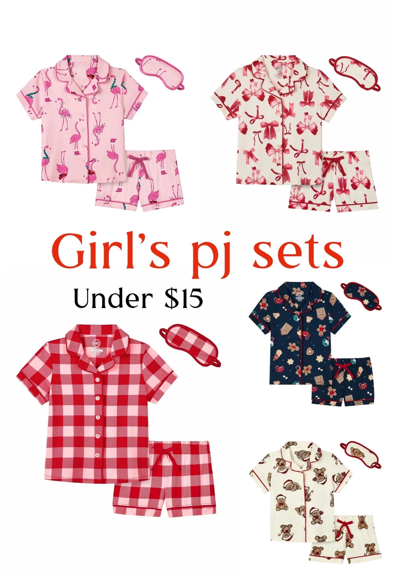 Cute girls’ pj sets under $20

#LTKKids #LTKGiftGuide