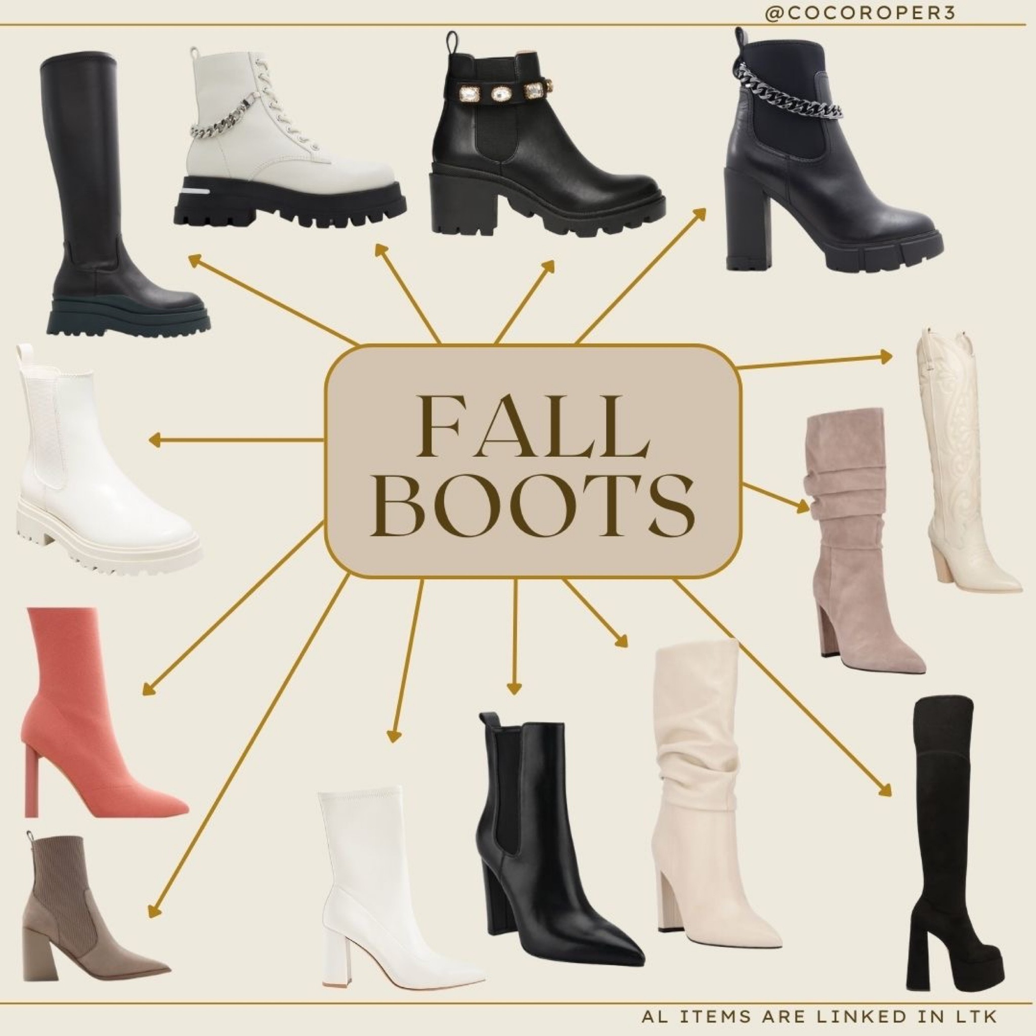 Fall boots!! Every style of boot that you must have for this fall/winter season!! Comfy,pretty, and well priced with excellent quality! #fallboots #ltku #ltkboots #fallstyletip 

#LTKstyletip #LTKU #LTKSeasonal