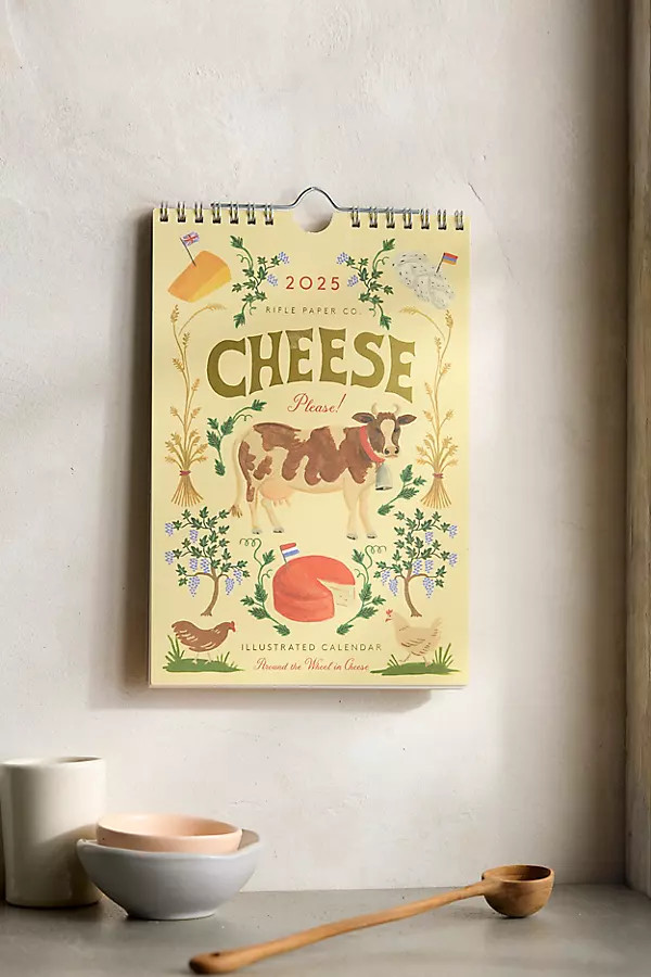 Cheese 2025 Calendar | Anthropologie (US)