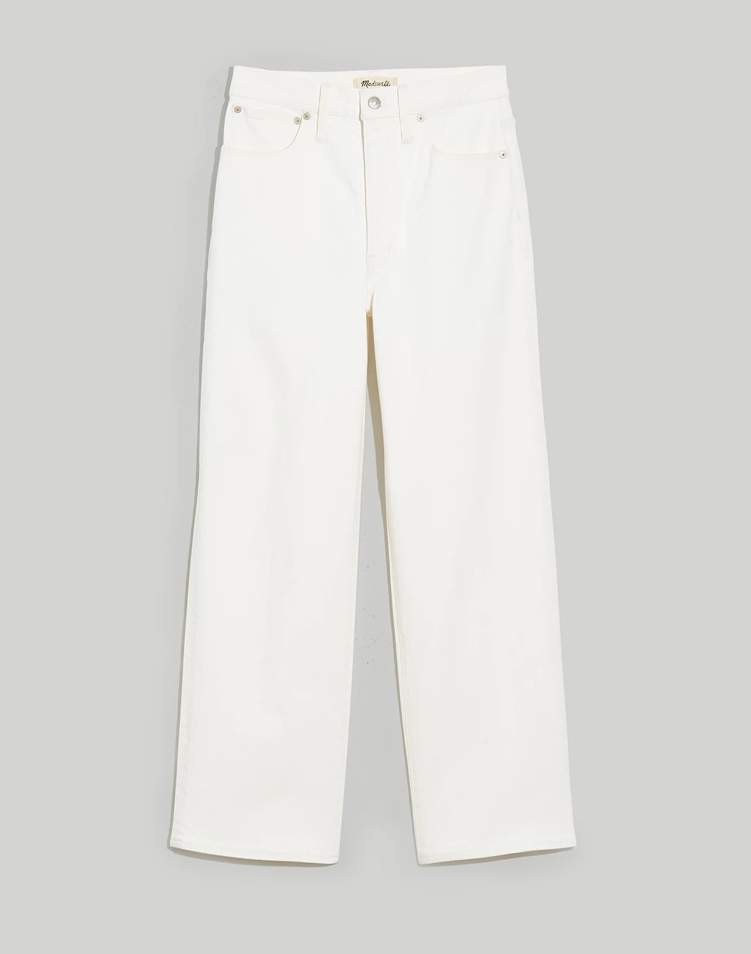 The Perfect Vintage Wide-Leg Crop Jean in Tile White | Madewell