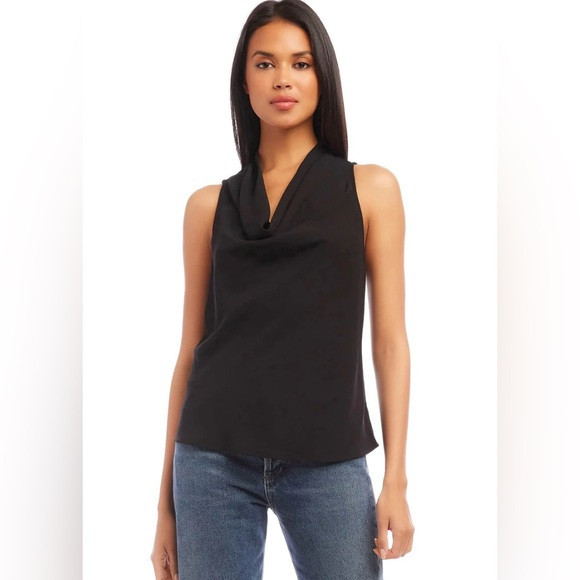 FIFTEEN-TWENTY
SLEEVELESS COWL NECK TOP | Poshmark