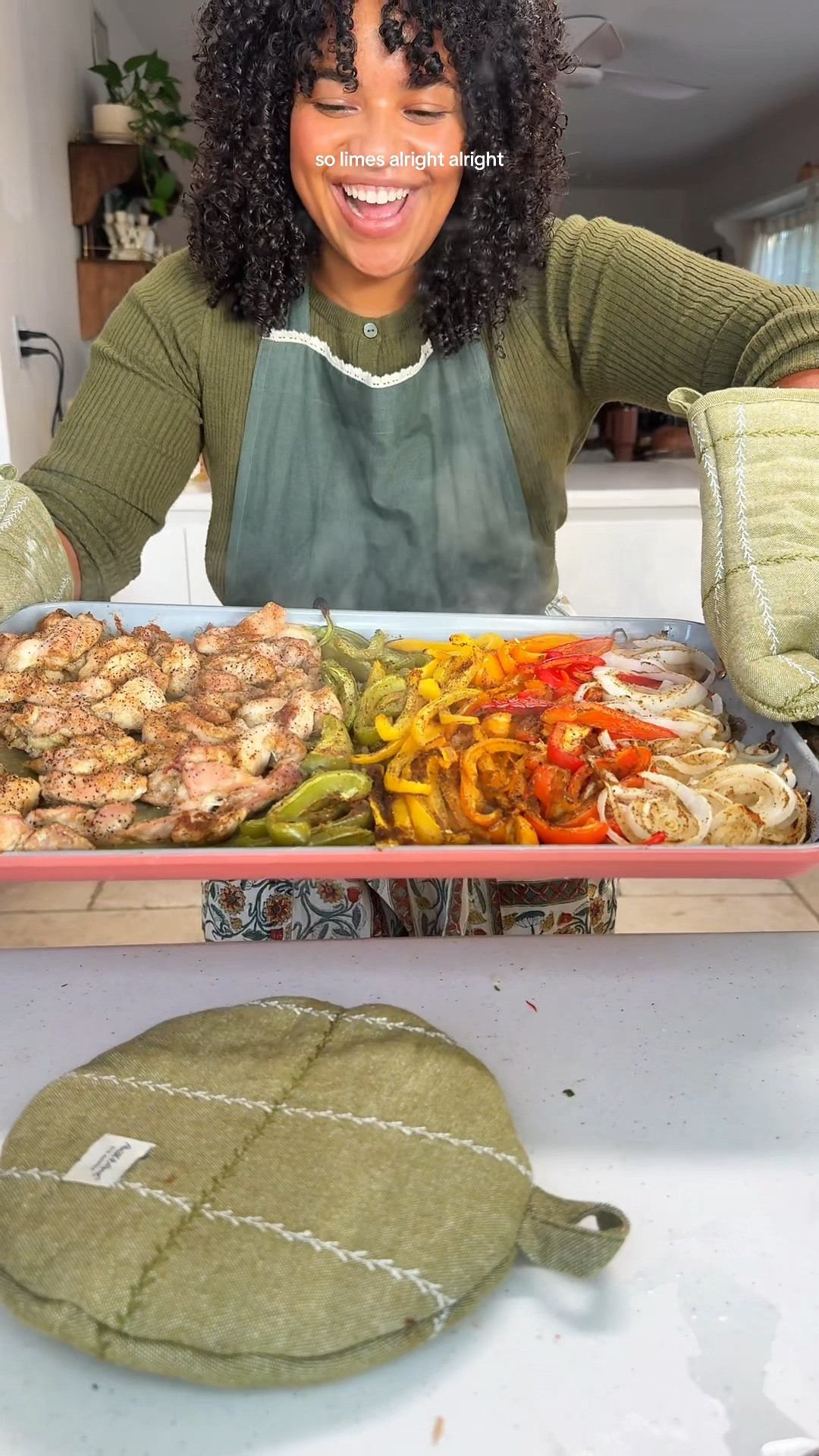 sheet pan fajitas for dinner!!! 

#LTKFallSale #LTKHome #LTKSeasonal