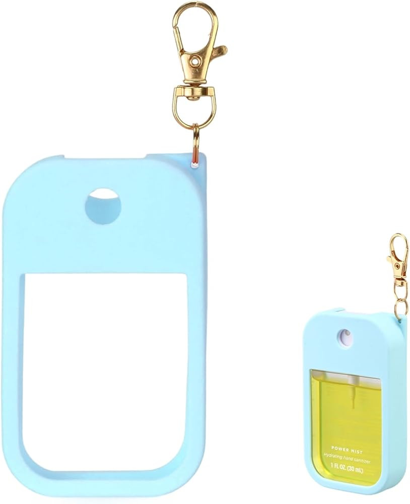 Hand Sanitizer Spray Case Compatible with Touchland Power Mist 1 oz – Silicone Case with Keycha... | Amazon (US)