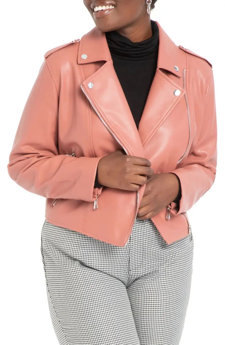 Faux Leather Moto Jacket | Nordstrom