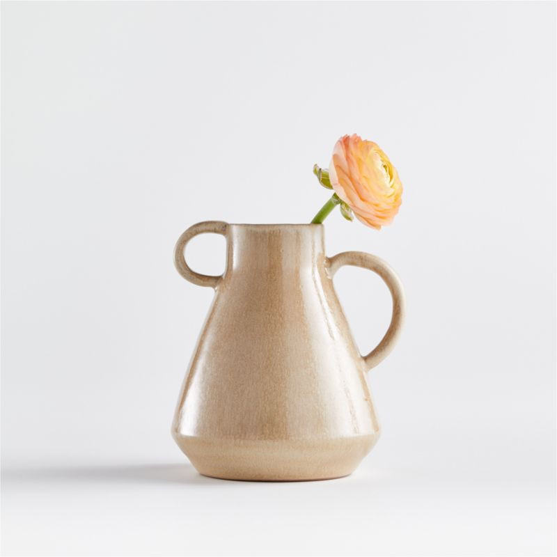 Leavitt Mini Jug Vase + Reviews | Crate and Barrel | Crate & Barrel