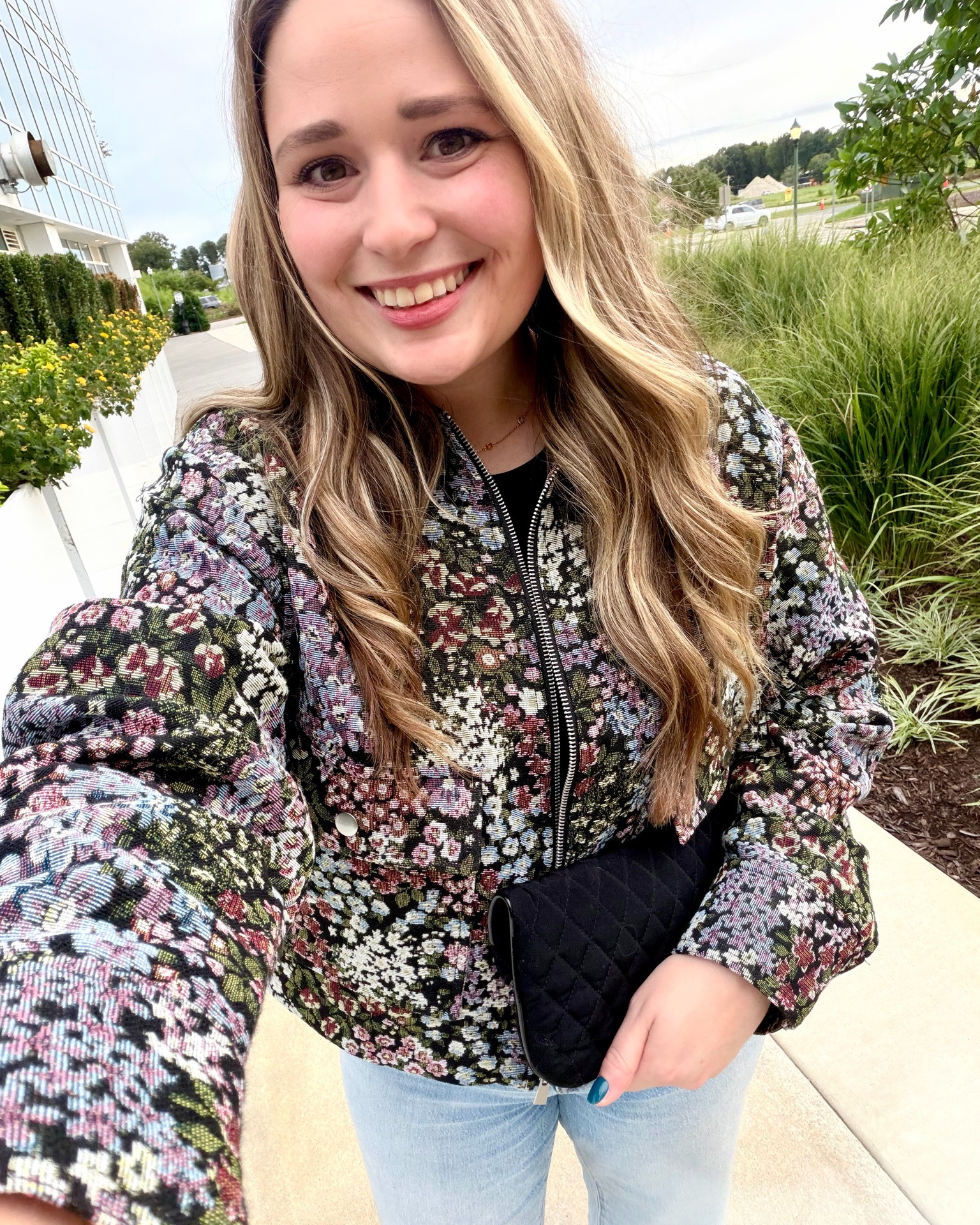 Floral Brocade Jacket for Fall! Under $50! Runs big I’m wearing size M

#LTKootd #LTKMidsize #LTKSeasonal