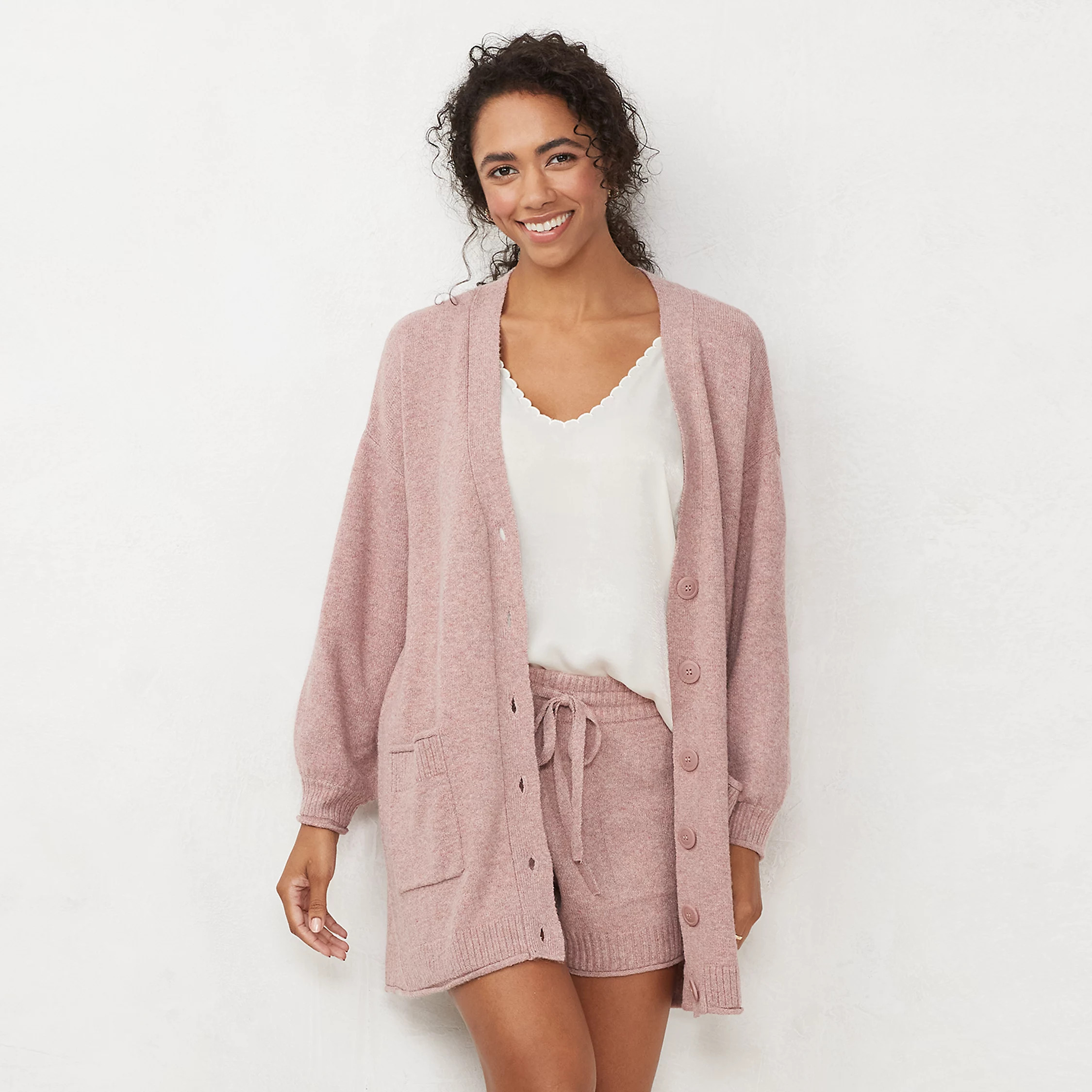 Women's LC Lauren Conrad Pocket V-Neck Cardigan | Kohl's
