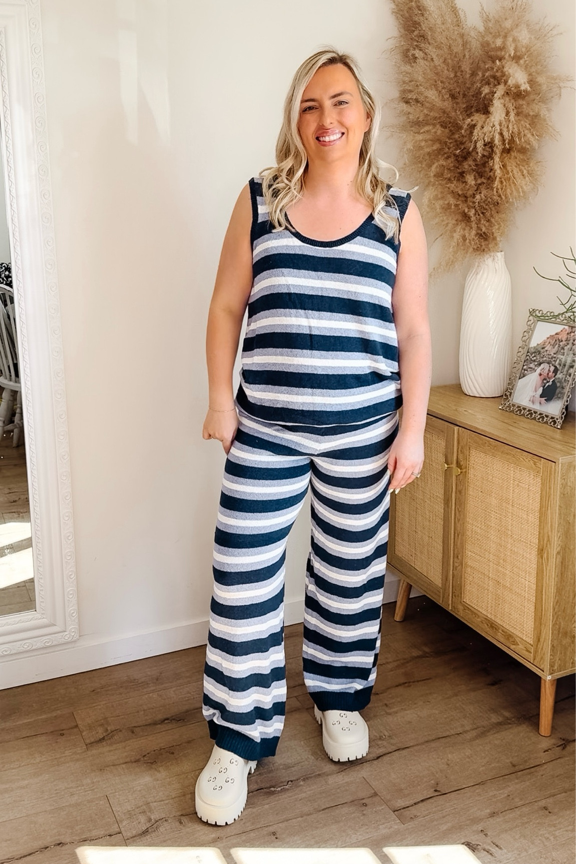 Matching set 
Stripes 
Vacation outfit
Travel outfit 
Free people style
Midsize style 

Size large 

#LTKfindsunder100 #LTKmidsize #LTKstyletip