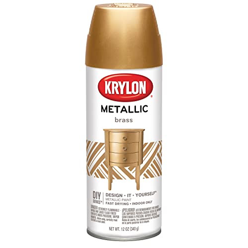 General Purpose Spray Paint Metallic Brass | Amazon (US)
