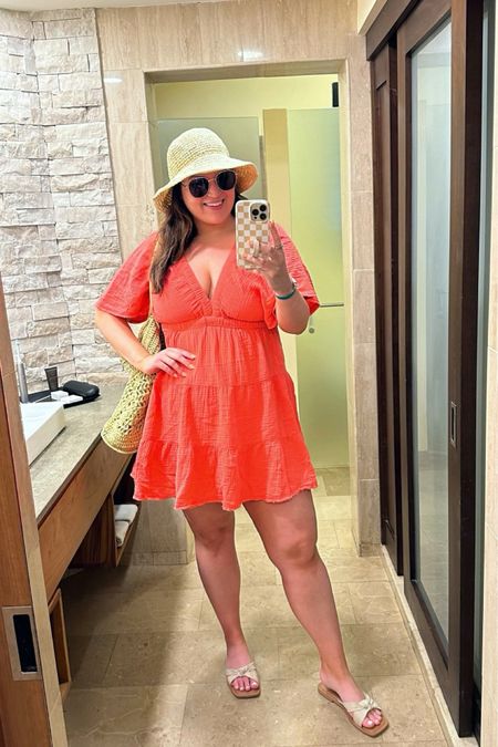 Pool day outfit while on vacation in Costa Rica all from Aerie! 

Swim top/bottoms : XL 
Dress : L
Sandals : 10

Vacation outfit, vacation style, pool outfit, beach outfit, aerie swim, resort wear 


#LTKSeasonal #LTKMidsize #LTKSwim