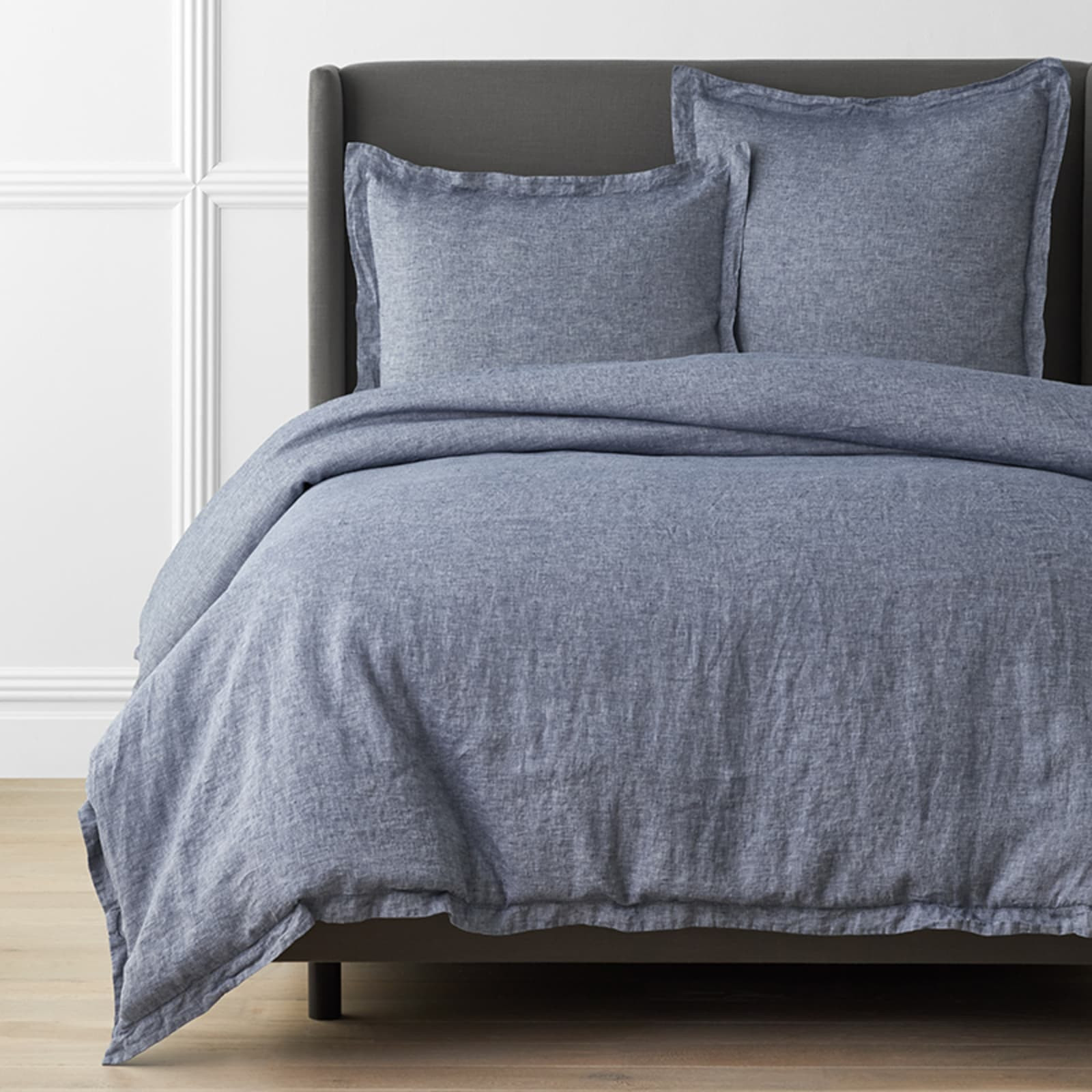 Legends Hotel™ Relaxed Chambray Linen Duvet Cover | The Company Store