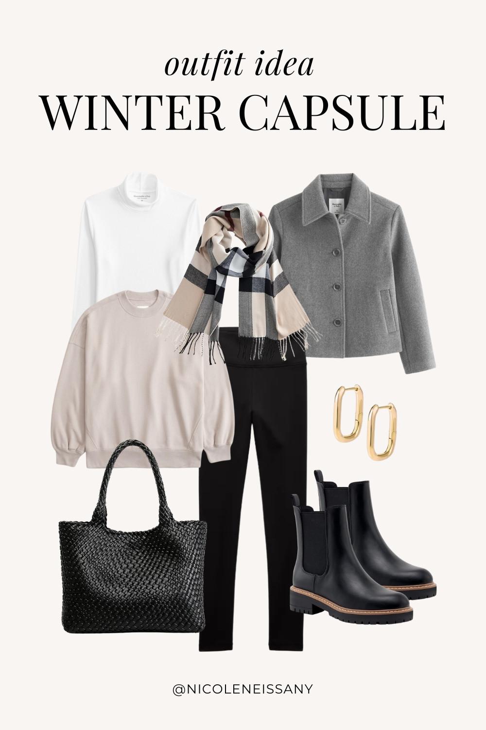 Winter Capsule Wardrobe Outfit Idea | winter capsule outfit, winter outfit, winter outfits, winter style, winter fashion, winter 2024 fashion, winter outfits 2024, winter trends 2024, winter outfit inspo, winter outfit inspiration, winter capsule wardrobe essentials, winter wardrobe essentials, winter closet essentials, winter essentials, winter basics, winter must haves, neutral capsule wardrobe, neutral outfit, neutral fashion, casual outfit, casual date night outfit, elevated casual outfit, brunch outfit, everyday outfit, errands outfit, work outfit, lazy day outfit, Abercrombie, Abercrombie denim, Abercrombie jeans, Amazon Fashion, Revolve, Lulus, Nordstrom, H&M, Nordstrom // winter jacket, wool jacket, peacoat, bomber jacket, sweatshirt, turtleneck top, fleece lined leggings, chelsea boots, woven tote bag, woven bag, gold hoop earrings, winter scarf, plaid scarf

#LTKSeasonal #LTKShoeCrush #LTKItBag #LTKStyleTip #LTKFindsUnder50 #LTKFindsUnder100 #LTKTravel #LTKHome #LTKParties #LTKSaleAlert  

 