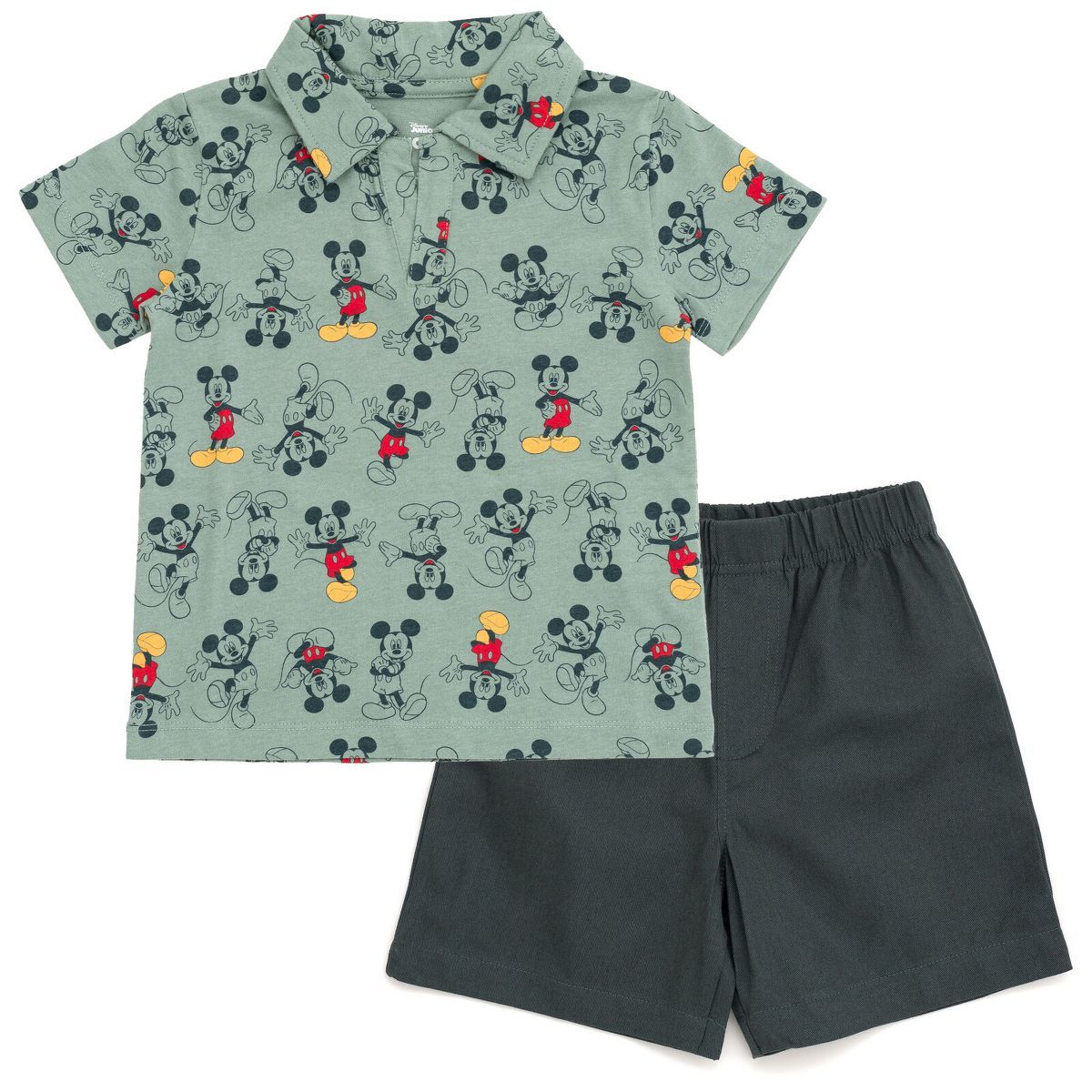 Disney Mickey Mouse Lion King Simba Polo Shirt and Shorts Toddler to Big Kid | Target