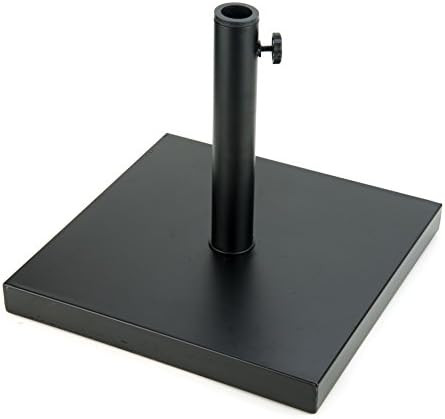 Trademark Innovations UMBASE-SQ-28BL Umbrella Base, Black | Amazon (US)