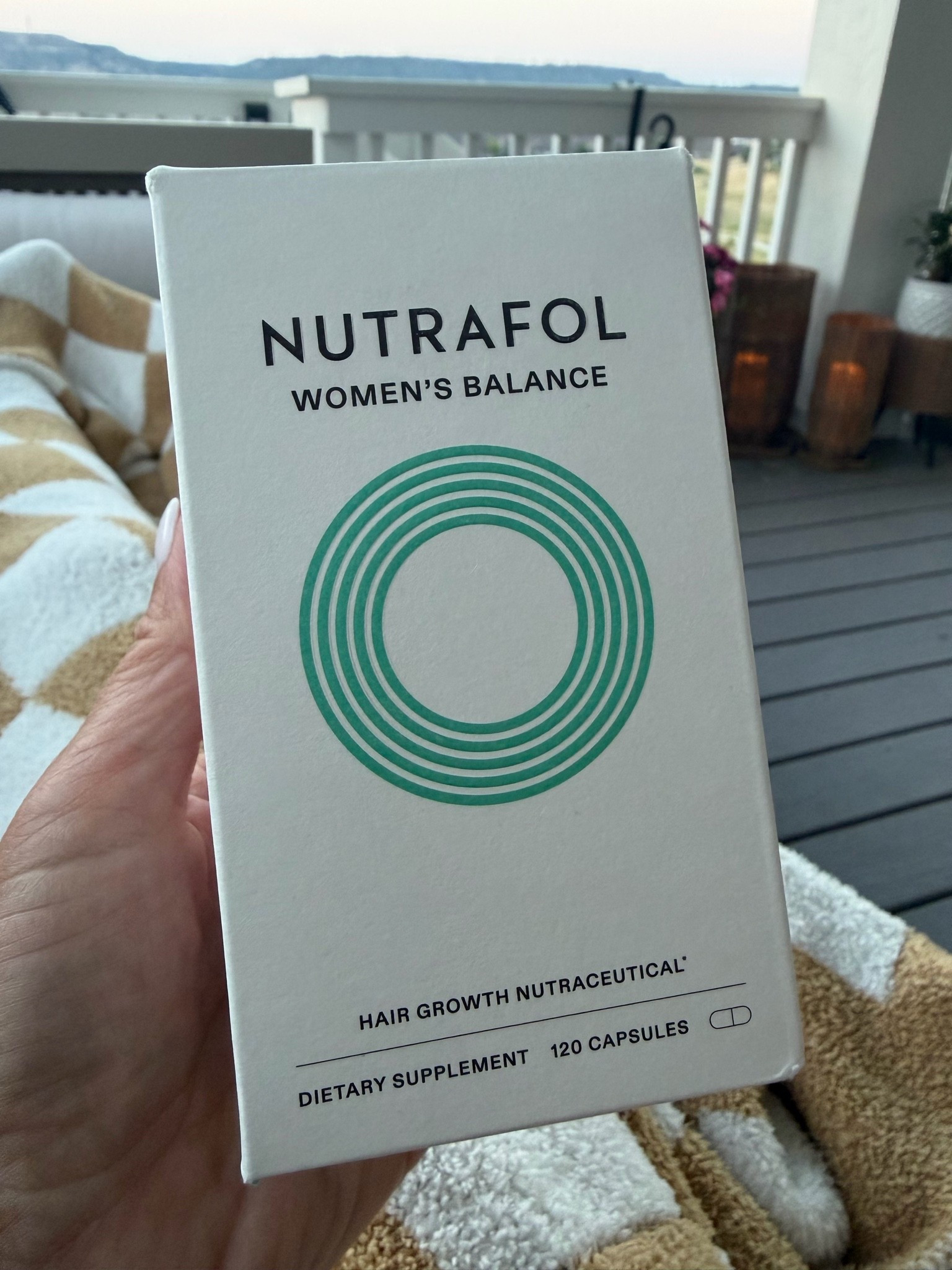 I’m starting this today.  I am almost 50 years old and my hair is starting to thin.  I went through menopause at age 42.  Let’s see if it works.  Here’s hoping!

#LTKmomlife #LTKselfcare #LTKOver40