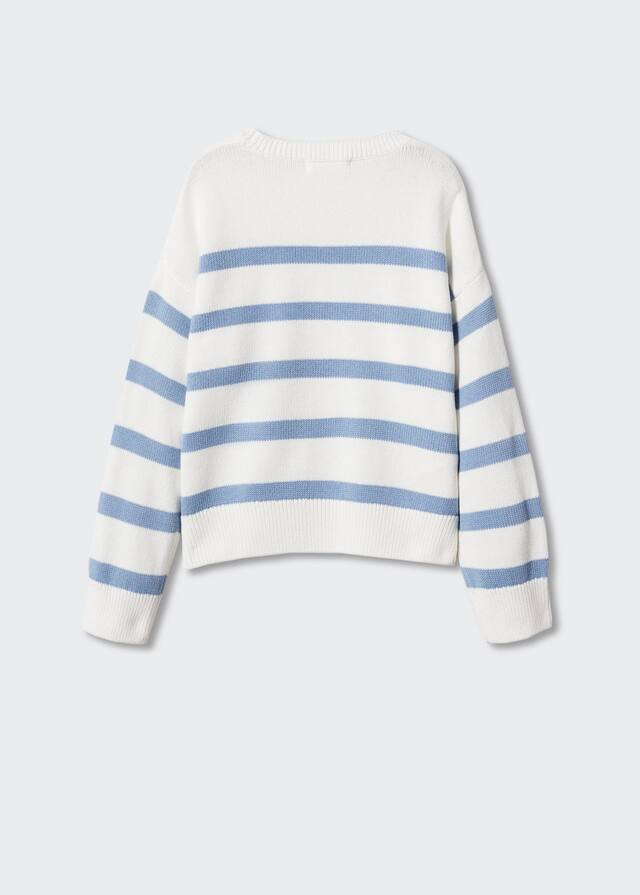 Striped knit sweater -  Girls | Mango Kids USA | MANGO (US)