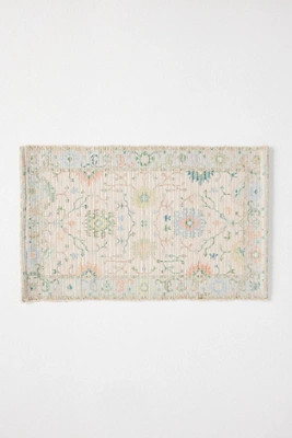 Madeira Cotton Printed Bath Mat | Anthropologie (US)