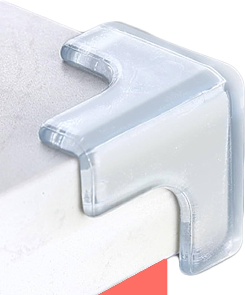 12Pcs Large(Length: 1.7inch) Silicone Corner Protector Baby Proofing,Table Corner Protectors for Baby,Strong Adhesive T Shaped Baby Head Protector Table Corner Protectors for Furniture | Amazon (US)