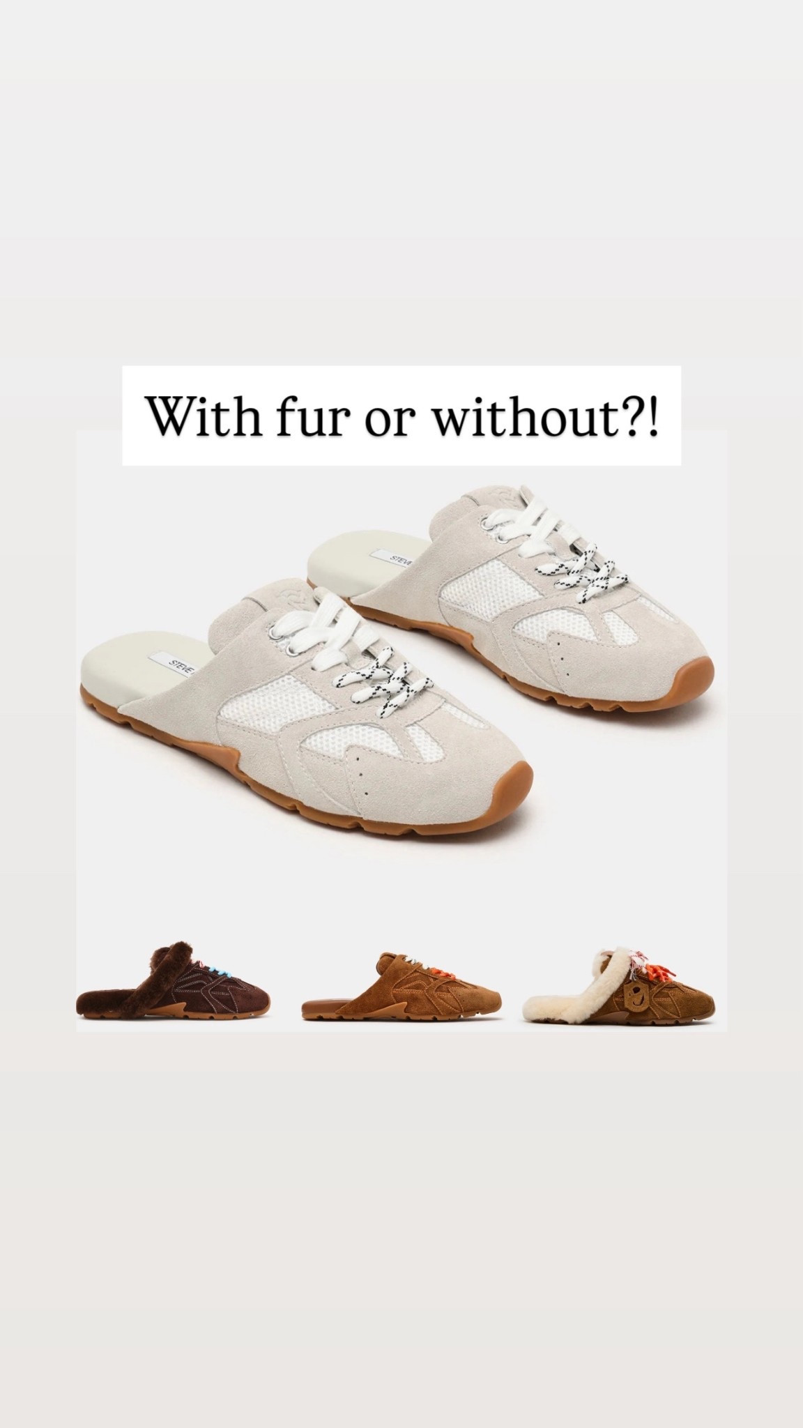 Both of course!!  These are a great slip on sneaker option! 