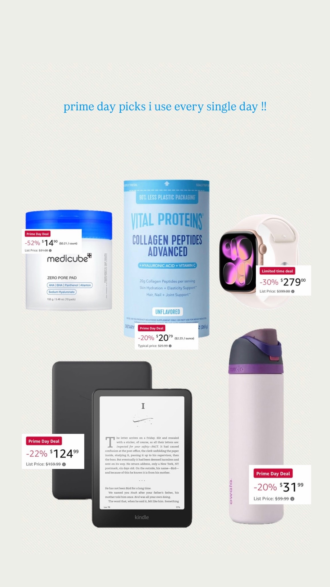 amazon prime day finds that i use every single day!!!

#LTKSaleAlert #LTKHome #LTKBeauty