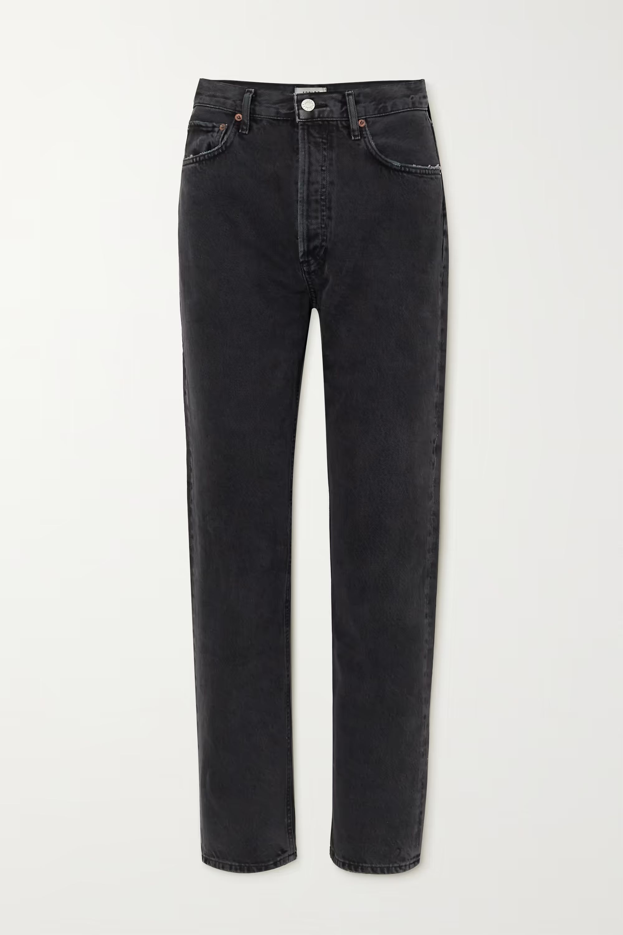 + NET SUSTAIN '90s high-rise straight-leg organic jeans | NET-A-PORTER (UK & EU)