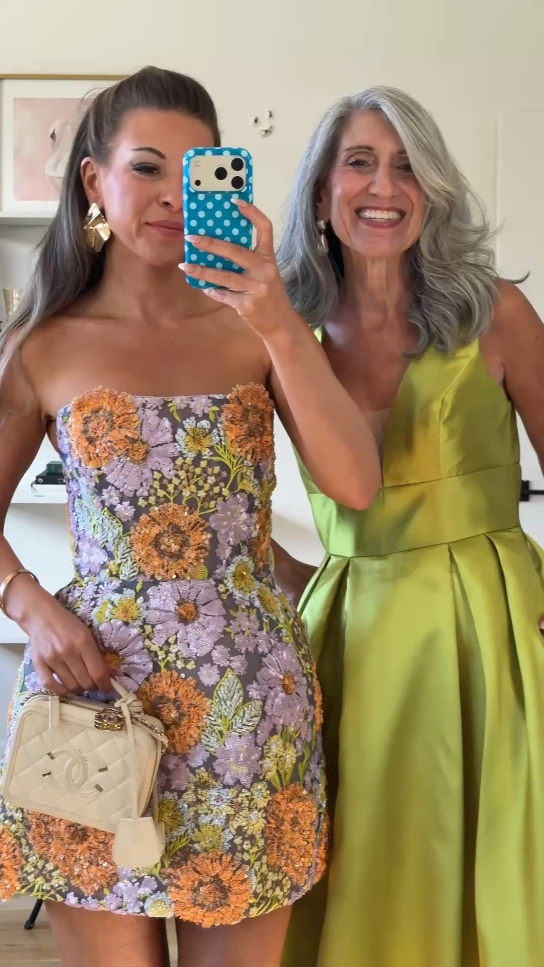 strapless floral sequin mini in orange, lavender, and yellow with rounded hem, sleeveless chartreuse satin ball gown with a V-neckline and full skirt mom and me wedding guest and mother of the bride dresses 💍

revolve: tulip

I’m 5’4” and wear a size small/2 

mom is 5’4” and wears a medium/6

fall wedding guest dresses, wedding guest dresses, cocktail dresses, semi-formal dresses, black tie wedding guest dresses, destination wedding guest dresses, garden party dresses, wedding guest outfit ideas, mom & me outfits, mom & me dresses, matching outfits, mother daughter outfits, family photo outfits, wedding guest dresses, mother of the bride, mother of the groom, wedding guest outfit ideas

#LTKWedding #LTKgrwm #LTKU