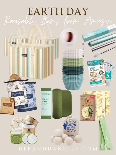 In celebration of Earth Day, here are some reusable products from Amazon to help us all make a difference. #home #kitchen #earthday #green 

#LTKSeasonal #LTKhome