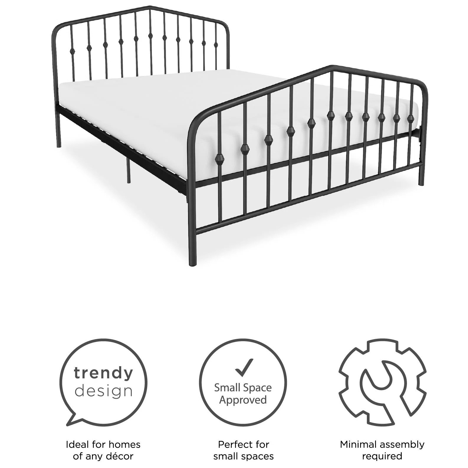 Bushwick Platform Bed | Wayfair North America