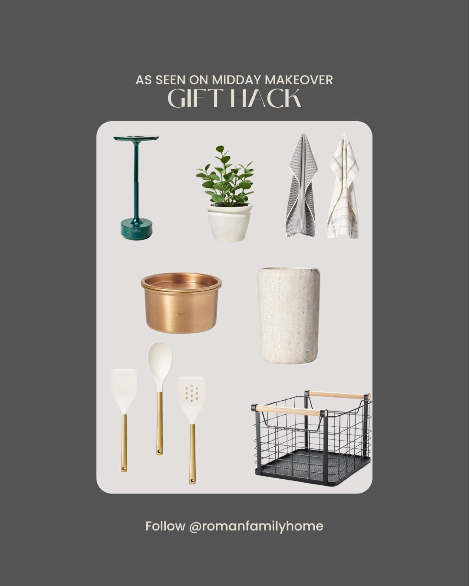 Shop my gift hack from target where you package everything into a decorative bin. Choose a neutral bin, so your receiver is more likely to use it.

#LTKHome #LTKStyleTip #LTKFamily