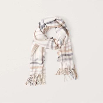 Super Soft Fringe Scarf | Abercrombie & Fitch (US)
