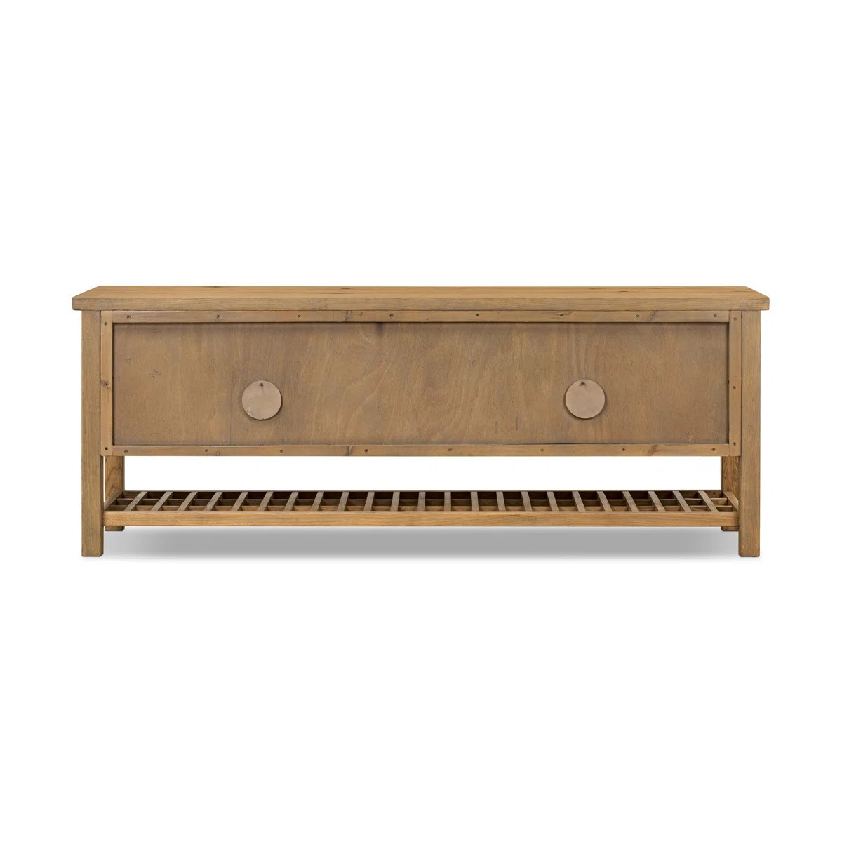 Dalton Media Console-Aged Natural Oak | Wayfair North America