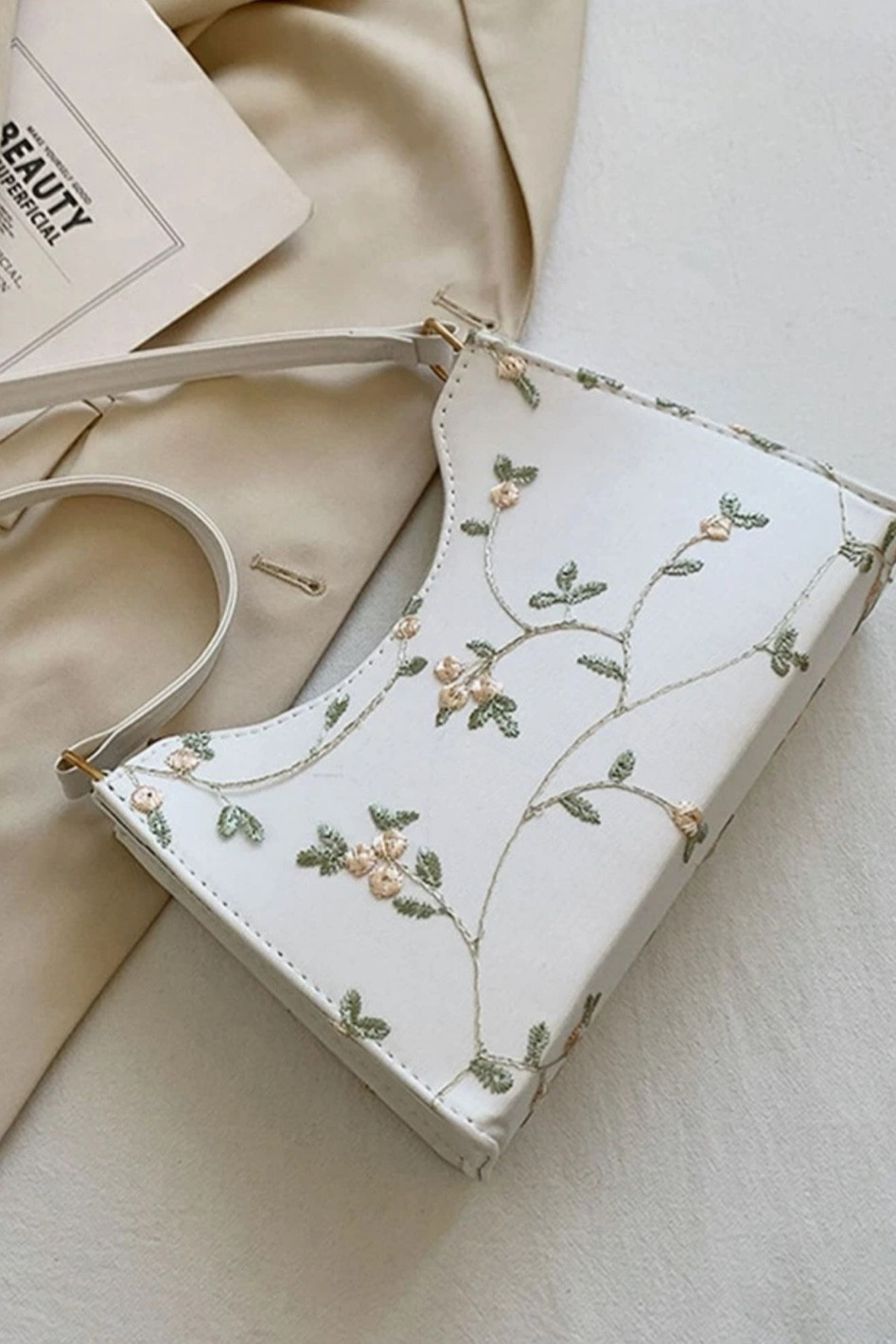 Beautiful purse from shein. Perfect for your bridal collection or bridal shower bag. Shein bride shein bridal 

#LTKwedding #LTKGiftGuide #LTKstyletip